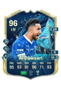 Salem Al Dawsari TEAM OF THE SEASON 96 OVR