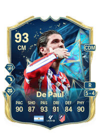 Rodrigo De Paul TEAM OF THE SEASON 93 OVR