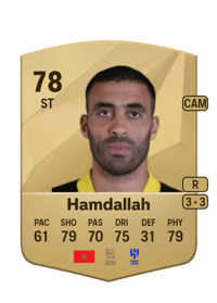 Abderrazak Hamdallah Common 78 OVR