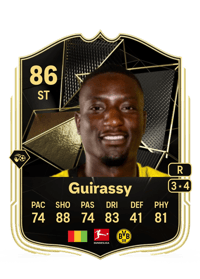 Serhou Guirassy Team of the Week 86 OVR