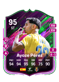 Ayoze Pérez Shapeshifters 95 OVR