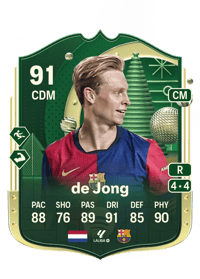 Frenkie de Jong Winter Wildcards 91 OVR