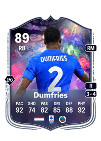 Denzel Dumfries NumeroFUT 89 OVR