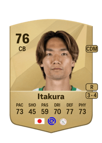 Ko Itakura Common 76 OVR