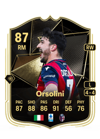Riccardo Orsolini Team of the Week 87 OVR