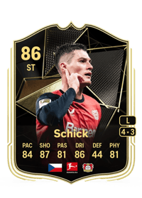 Patrik Schick Team of the Week 86 OVR