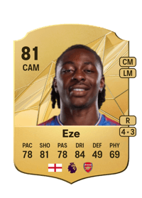 Eberechi Eze Rare 81 OVR