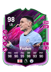 Phil Foden Shapeshifters 98 OVR