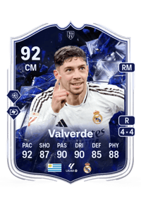 Federico Valverde TOTY Honourable Mentions 92 OVR