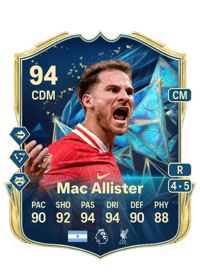 Alexis Mac Allister TEAM OF THE SEASON 94 OVR