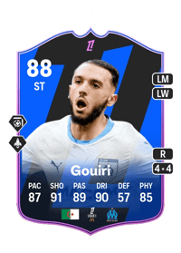 Amine Gouiri POTM Ligue 1 88 OVR