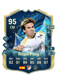 Riqui Puig TEAM OF THE SEASON 95 OVR