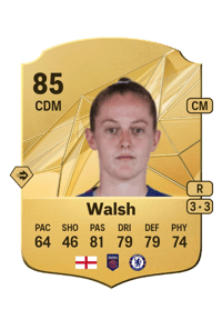 Keira Walsh Rare 85 OVR