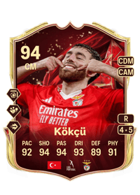 Orkun Kökçü TOTS Champions 94 OVR