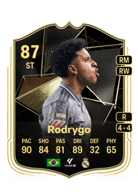 Rodrygo Team of the Week 87 OVR