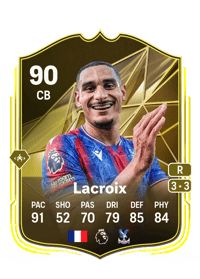 Maxence Lacroix Squad Battles Mastery 90 OVR