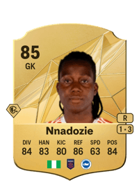Chiamaka Nnadozie Rare 85 OVR