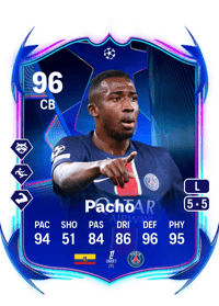 Willian Pacho UCL Road to the Final 96 OVR