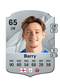 Louie Barry Rare 65 OVR
