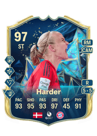 Pernille Harder TEAM OF THE SEASON 97 OVR