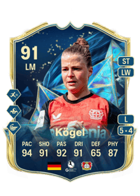 Kristin Kögel TEAM OF THE SEASON 91 OVR
