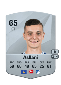 Fisnik Asllani Common 65 OVR