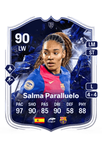 Salma Paralluelo TOTY Honourable Mentions 90 OVR