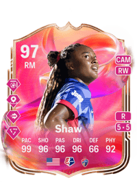 Jaedyn Shaw FUTTIES 97 OVR