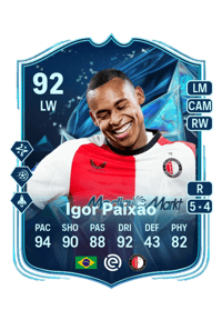 Igor Paixão TOTS Honourable Mentions 92 OVR