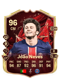 João Neves TOTS Champions 96 OVR