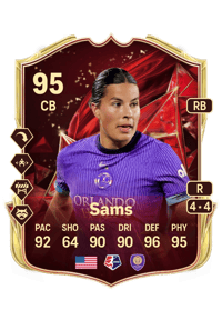 Emily Sams TOTS Champions 95 OVR