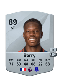 Thierno Barry Common 69 OVR