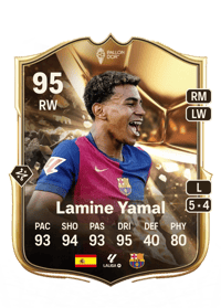 Lamine Yamal Ballon d'Or 95 OVR