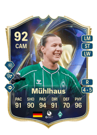 Larissa Mühlhaus Team of the Season 92 OVR