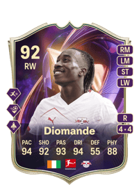 Yan Diomande TOTS Breakthrough 92 OVR