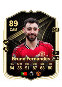 Bruno Fernandes Team of the Week 89 OVR