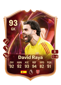 David Raya TOTS Champions 93 OVR