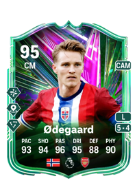 Martin Ødegaard Festival of Football: Path to Glory 95 OVR