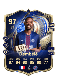 Ousmane Dembélé TEAM OF THE YEAR 97 OVR