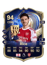 Declan Rice TEAM OF THE YEAR 94 OVR