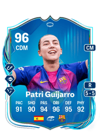 Patri Guijarro UEFA Women's Champions League Road to the Final 96 OVR