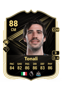 Sandro Tonali Team of the Week 88 OVR