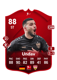 Deniz Undav POTM Bundesliga 88 OVR