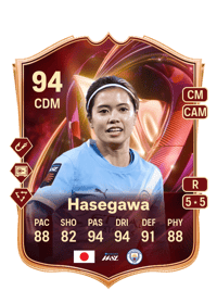 Yui Hasegawa TOTS Champions 94 OVR