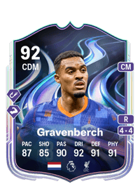 Ryan Gravenberch FoF: Answer the Call 92 OVR