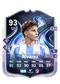 Julián Alvarez FoF: Answer the Call 93 OVR