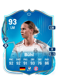 Klara Bühl UEFA Women's Champions League Road to the Final 93 OVR