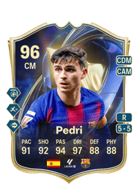 Pedri Team of the Season 96 OVR