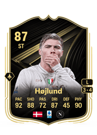 Rasmus Højlund Team of the Week 87 OVR