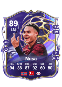 Antonio Nusa Future Stars 89 OVR